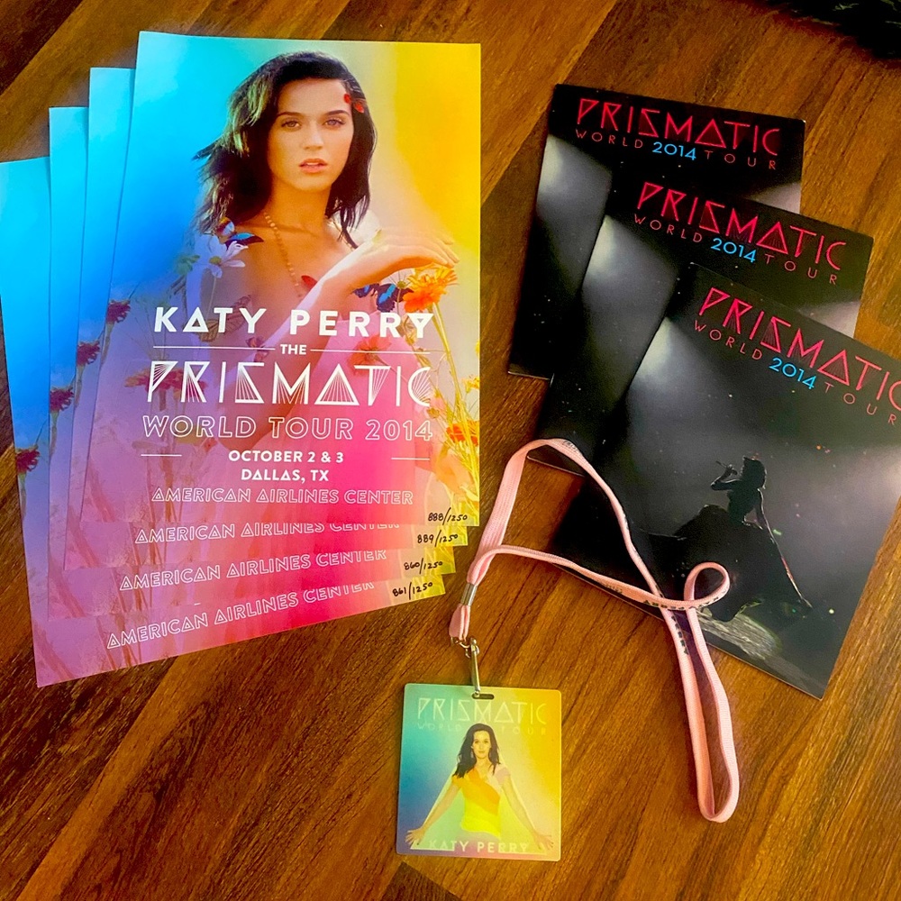 Katy Perry Prismatic Tour items